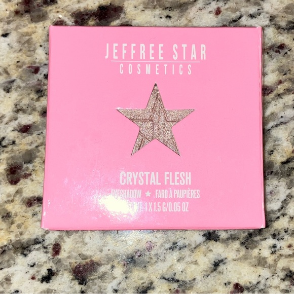Jeffree Star Cosmetics Eyeshadow Single | Crystal Flesh Champagne Shimmer New - Picture 1 of 2